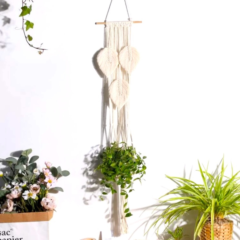 Boho Macrame plant holder